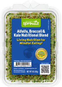 Alfalfa, Broccoli & Kale Nutritional Blend Packaging
