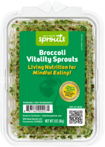 Broccoli Vitality Sprouts Packaging