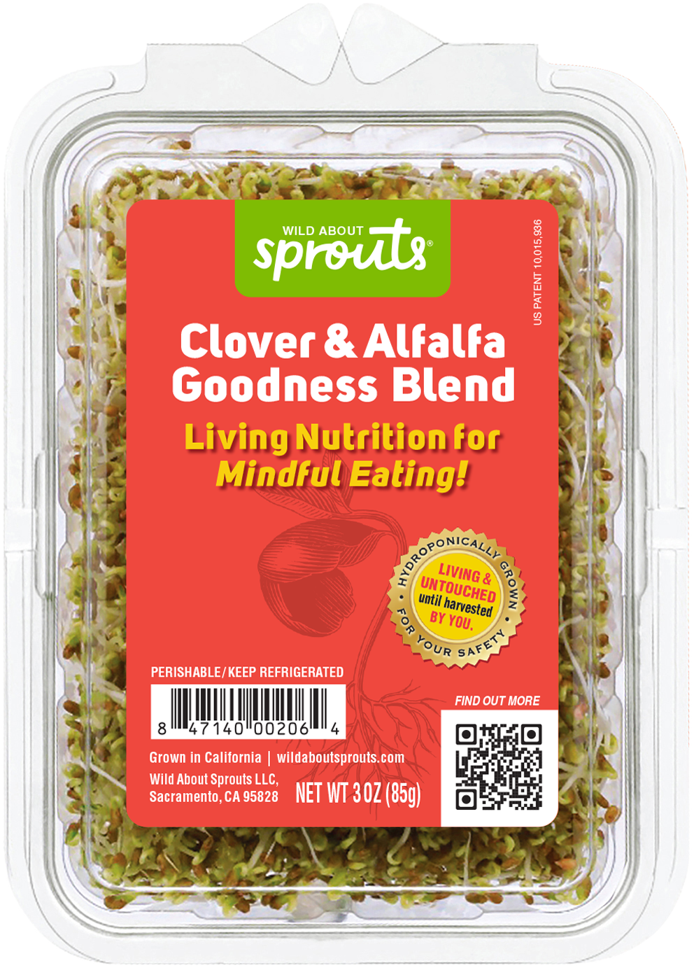 Clover & Alfalfa Goodness Blend Packaging