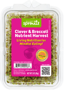 Clover & Broccoli Sprouts Packaging