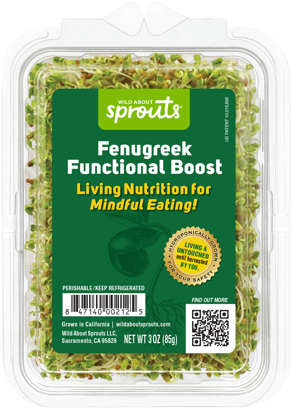 Fenugreek Functional Boost Packaging