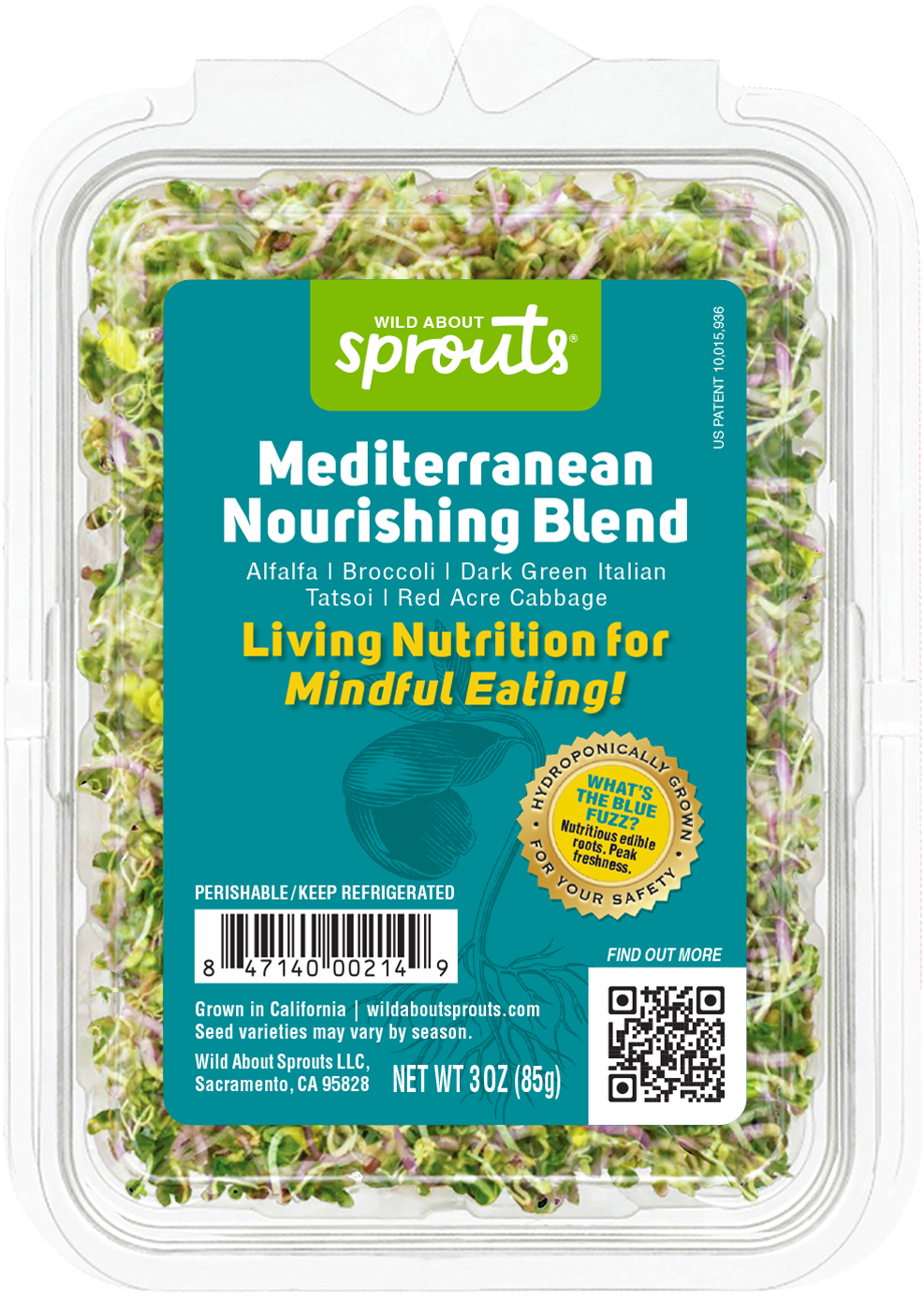 Mediterranean Nourishing Blend Packaging